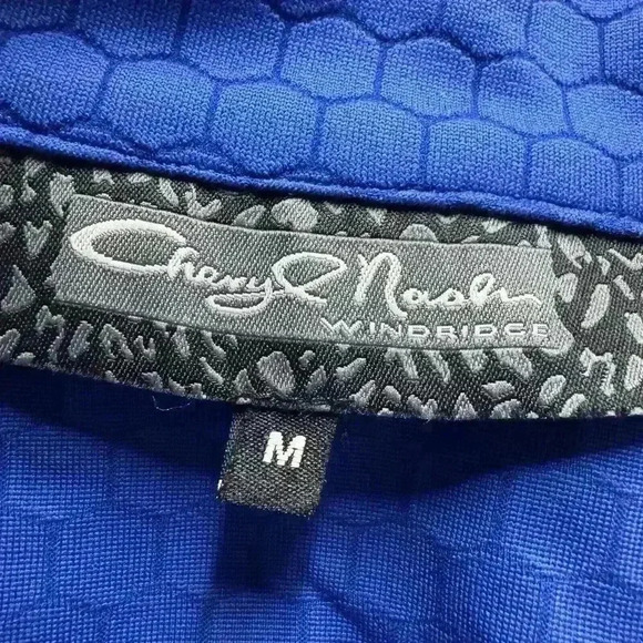 Windridge Cheryl Nash Womens M Royal Blue Full Zip Nylon Long Sleeve Jacket - Picture 8 of 10